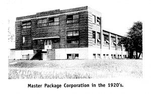 photo of The Master Package Fibre Shipping Containers facility in the 1920s